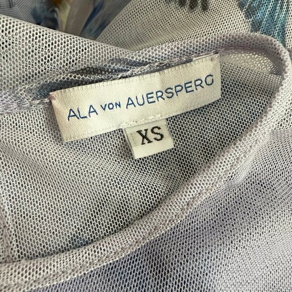 Ala Von Auersperg mesh midi wrap dress XS - Picture 3 of 7